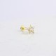 Glorria 14k Solid Gold Star Tragus Piercing