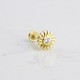 Glorria 14k Solid Gold Sun Tragus Piercing