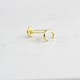 Glorria 14k Solid Gold Letter C Tragus Piercing