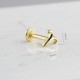 Glorria 14k Solid Gold Aries Tragus Piercing