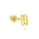 Glorria 14k Solid Gold Cancer Tragus Piercing