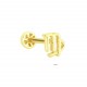 Glorria 14k Solid Gold VirgoTragus Piercing