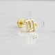 Glorria 14k Solid Gold VirgoTragus Piercing