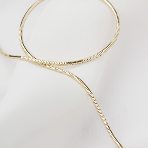 Glorria 14k Solid Gold Tondo Chain
