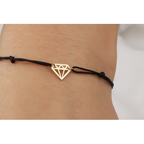 Glorria 14k Solid Gold Diamond Cut Rope Bracelet Glorria 14k Solid Gold Diamond Cut Rope Bracelet