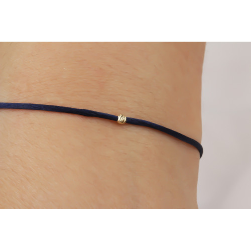 Glorria 14k Solid Gold Ball Rope Bracelet Glorria 14k Solid Gold Ball Rope Bracelet