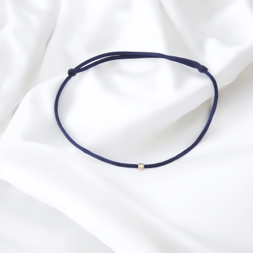 Glorria 14k Solid Gold Ball Rope Bracelet Glorria 14k Solid Gold Ball Rope Bracelet