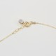 Glorria 14k Solid Gold Circle Anklet Glorria 14k Solid Gold Circle Anklet