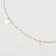 Glorria 14k Solid Gold Heart Anklet Glorria 14k Solid Gold Heart Anklet