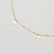 Glorria 14k Solid Gold Bird Anklet Glorria 14k Solid Gold Bird Anklet