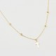 Glorria 14k Solid Gold Cross Necklace Glorria 14k Solid Gold Cross Necklace