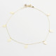 Glorria 14k Solid Gold Strawberry Anklet Glorria 14k Solid Gold Strawberry Anklet
