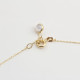 Glorria 14k Solid Gold Cherry Anklet Glorria 14k Solid Gold Cherry Anklet