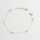 Glorria 14k Solid Gold Flower Bracelet Glorria 14k Solid Gold Flower Bracelet