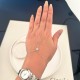 Glorria Sterling Silver Clover Hand Chain Bracelet Glorria Sterling Silver Clover Hand Chain Bracelet