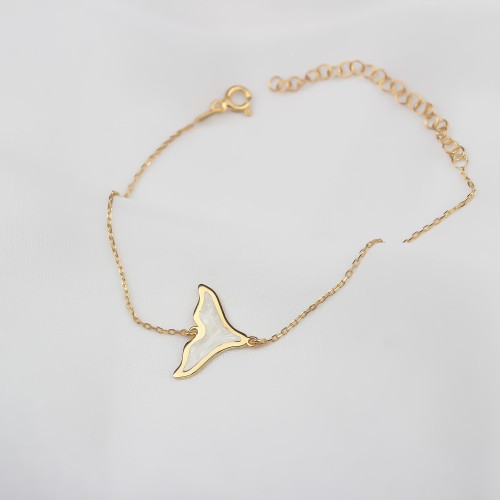 Glorria 925k Sterling Silver Mermaid Bracelet Glorria 925k Sterling Silver Mermaid Bracelet