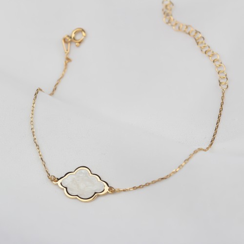 Glorria 925k Sterling Silver Cloud Bracelet Glorria 925k Sterling Silver Cloud Bracelet