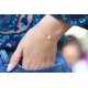 Glorria 925k Sterling Silver Pole Star Bracelet