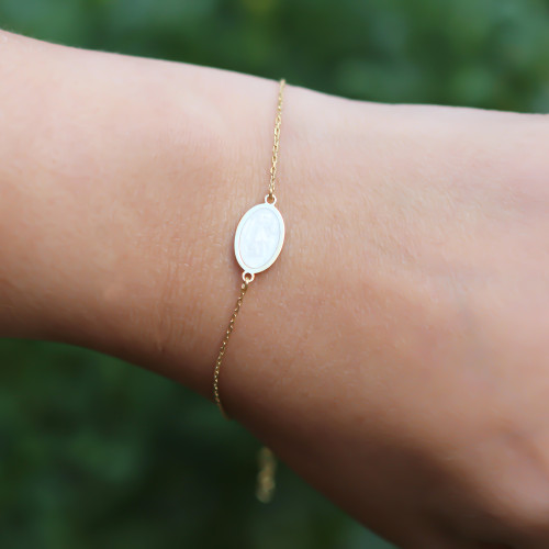 Glorria 925k Sterling Silver Geo Bracelet Glorria 925k Sterling Silver Geo Bracelet