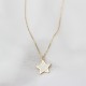 Glorria 925k Sterling Silver Star Necklace