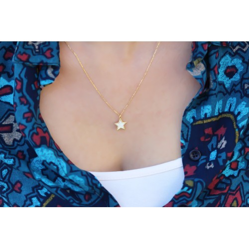 Glorria 925k Sterling Silver Star Necklace Glorria 925k Sterling Silver Star Necklace
