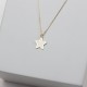 Glorria 925k Sterling Silver Star Necklace