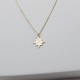 Glorria 925k Sterling Silver Pole Star Necklace