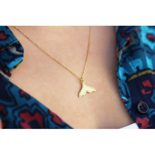 Glorria 925k Sterling Silver Mermaid Necklace Glorria 925k Sterling Silver Mermaid Necklace