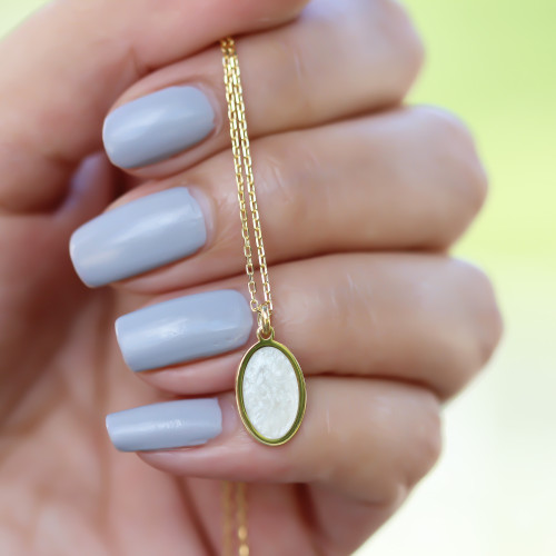 Glorria 925k Sterling Silver Geo Necklace Glorria 925k Sterling Silver Geo Necklace