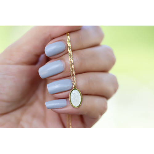 Glorria 925k Sterling Silver Geo Necklace Glorria 925k Sterling Silver Geo Necklace