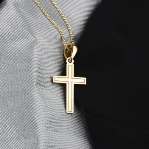 Glorria 925k Sterling Silver Cross Necklace Glorria 925k Sterling Silver Cross Necklace