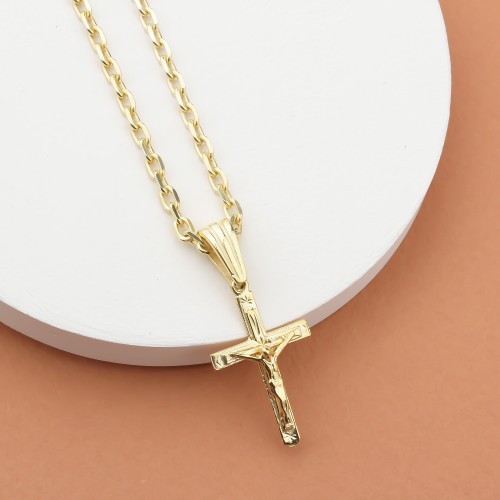 Glorria 925k Sterling Silver Jesus Christ Necklace Glorria 925k Sterling Silver Jesus Christ Necklace