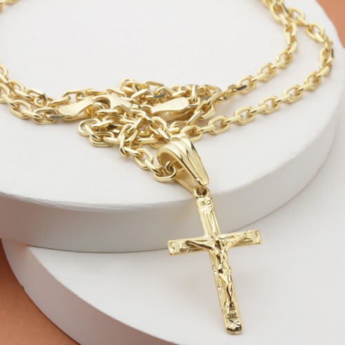 Glorria 925k Sterling Silver Jesus Christ Necklace Glorria 925k Sterling Silver Jesus Christ Necklace