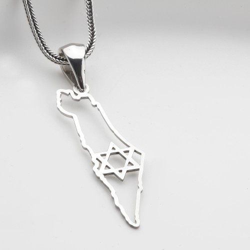 Glorria 925k Sterling Silver Star of David Necklace Glorria 925k Sterling Silver Star of David Necklace