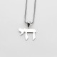 Glorria 925k Sterling Silver Chai Necklace