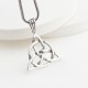 Glorria Sterling Silver Celtic Knot Necklace
