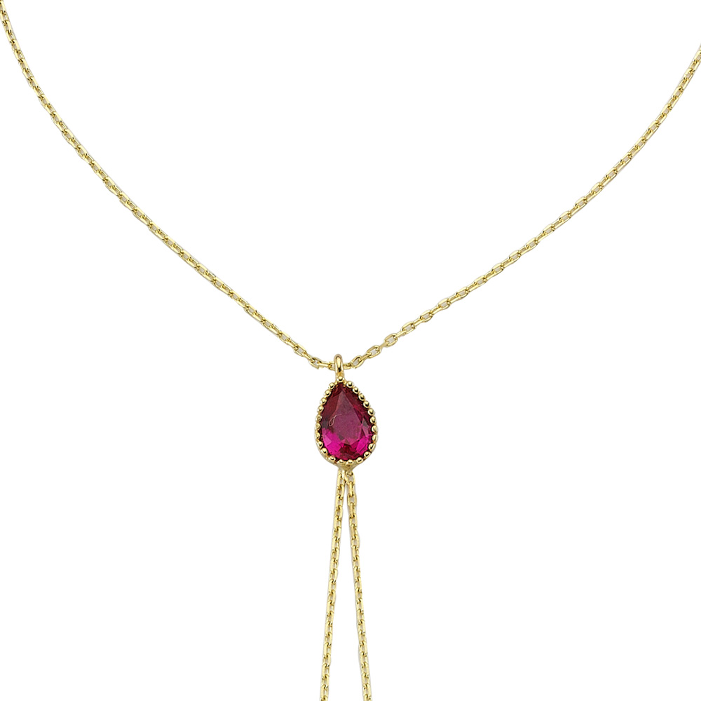 Glorria 14k Solid Gold Drop Shahmaran Bracelet