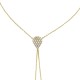 Glorria 14k Solid Gold Drop Shahmaran Bracelet