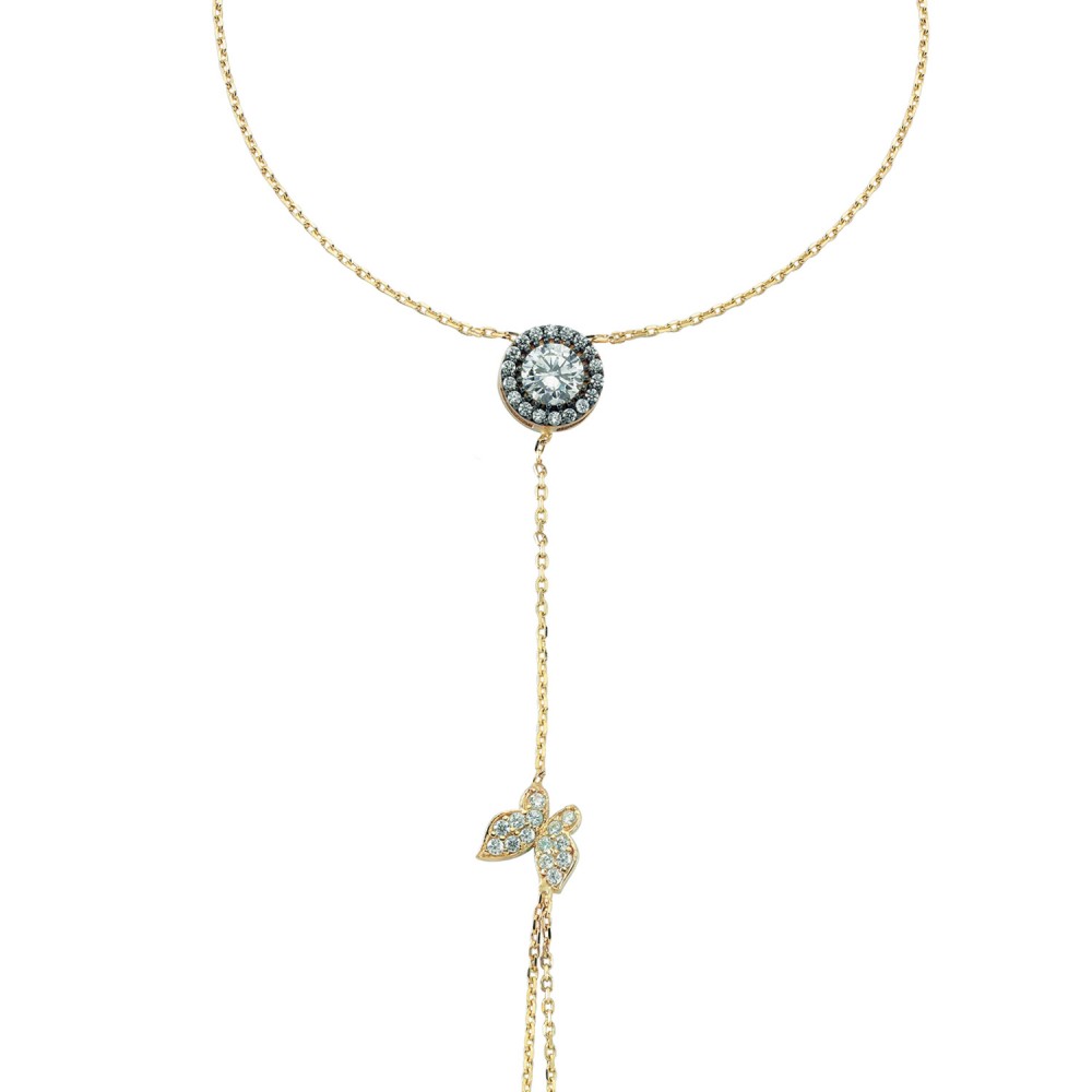 Glorria 14k Solid Gold Butterfly Shahmeran Bracelet Glorria 14k Solid Gold Butterfly Shahmeran Bracelet