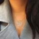 Glorria 14k Solid Gold Word-i Martyrs Necklace Glorria 14k Solid Gold Word-i Martyrs Necklace