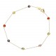 Glorria 14k Solid Gold Rows Bracelet