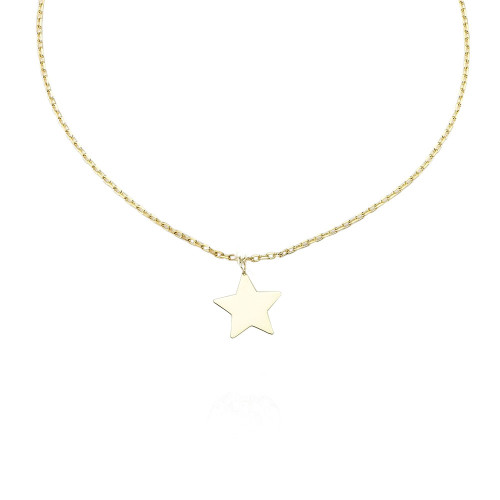 Glorria 14k Solid Gold Star Anklet Glorria 14k Solid Gold Star Anklet
