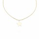 Glorria 14k Solid Gold Star Anklet