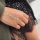 Glorria 14k Solid Gold Star Shahmaran Bracelet