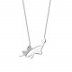 Glorria 925k Sterling Silver Mother Girl Necklace