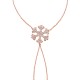 Glorria 925k Sterling Silver Rose Snowflake Shahmaran Glorria 925k Sterling Silver Rose Snowflake Shahmaran