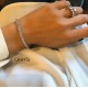 Glorria 925k Sterling Silver Waterway Bracelet Glorria 925k Sterling Silver Waterway Bracelet
