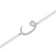 Glorria 925k Sterling Silver Wrist Bracelet Glorria 925k Sterling Silver Wrist Bracelet