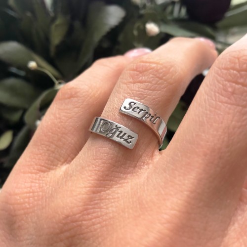 Glorria 925k Sterling Silver Personalized Name Silver Glorria 925k Sterling Silver Personalized Name Silver