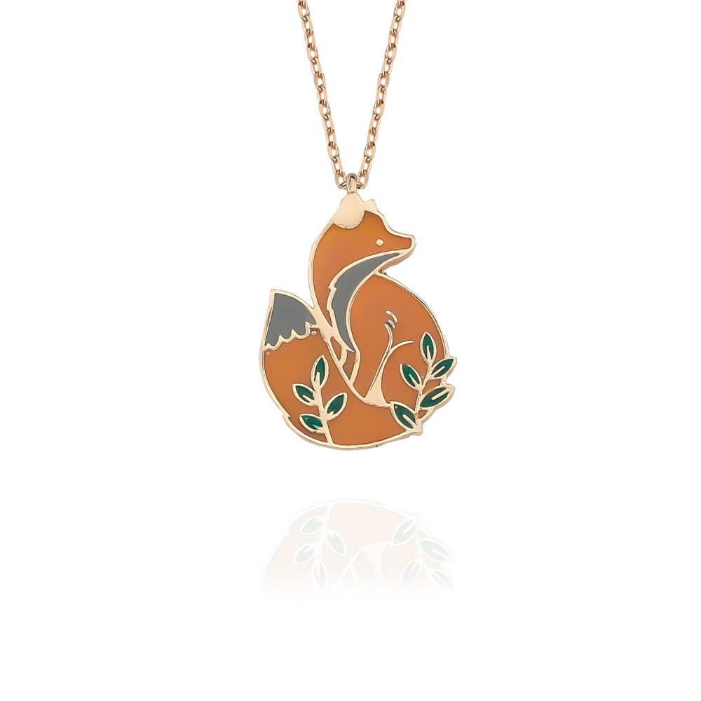 Glorria 925k Sterling Silver Squirrel Necklace Glorria 925k Sterling Silver Squirrel Necklace